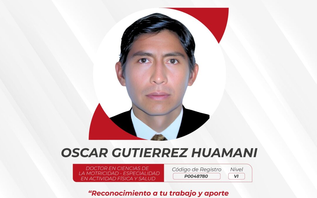 🔴| 𝐈𝐍𝐕𝐄𝐒𝐓𝐈𝐆𝐀𝐃𝐎𝐑 𝐑𝐄𝐍𝐀𝐂𝐘𝐓: Oscar Gutiérrez Huamaní