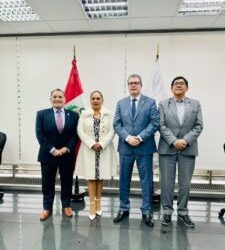 RECTOR SOSTUVO IMPORTANTES REUNIONES EN FAVOR DE LA ESCUELA DE BIOLOGÍA Y LA MOVILIDAD DE ESTUDIANTES Y DOCENTES