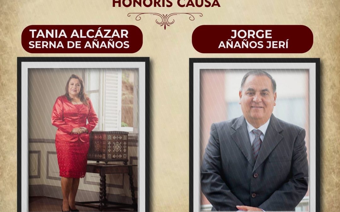 JORGE ROLANDO AÑAÑOS JERÍ Y TANIA ALCÁZAR SERNA DE AÑAÑOS