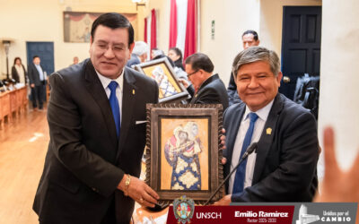 AUTORIDAD UNSCH PARTICIPÓ EN ENCUENTRO DE RECTORES EN CUSCO