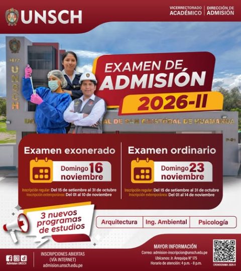 Universidad Nacional de San Cristóbal de Huamanga | UNSCH