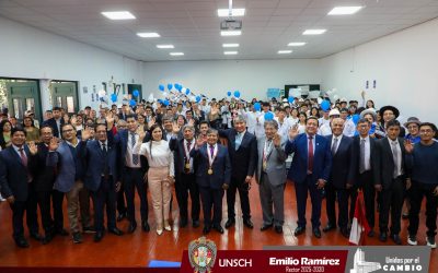 UNSCH Y EL GORE AYACUCHO FIRMAN CONVENIO PARA LACONSTRUCCIÓN DE LA ESCUELA DE ING. QUÍMICA