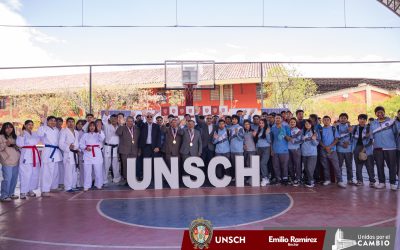 UNSCH Y AJEPER SUSCRIBEN CONVENIO PARA LA CONSTRUCCIÓN DELNUEVO POLIDEPORTIVO EN LA CIUDAD UNIVERSITARIA