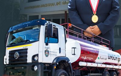 ¡UNSCH TE QUIERO VERDE, RECTOR GESTIONA MÁS VEHÍCULOS PARA LAUNIVERSIDAD!