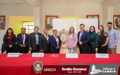 UNSCH Y UNIVERSIDAD NUEVA LUZ DE PANAMÁ SUSCRIBEN CONVENIODE COOPERACIÓN ACADÉMICA, CIENTÍFICA, CULTURAL Y DERESPONSABILIDAD SOCIAL