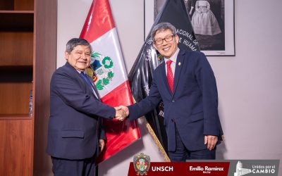 DOCENTE DE COREA DEL SUR Y RECTOR DE LA UNSCH VISITAN LOSCENTROS DE PRODUCCIÓN DE ALLPACHAKA Y WAYLLAPAMPA