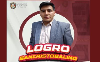 ¡FELICITAMOS A ABRAHAM MUNAYLIA, EGRESADO SANCRISTOBALINO QUE LOGRÓ BECA DE MAESTRÍA EN UNIVERSIDAD DE BRASIL!