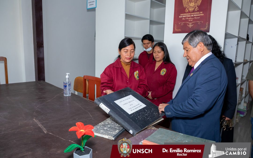 N.P Nº 016 – ¡CONTINUAMOS CON LA RECUPERACIÓN DE LOS ARCHIVOSHISTÓRICOS DE NUESTRA UNIVERSIDAD!