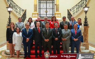 N.P. Nº 024 – ¡RECTOR DE LA UNSCH PARTICIPA EN REUNIÓN CON EL PRESIDENTEDE LA REPÚBLICA Y PLANTEA MESA TÉCNICA PARA EVALUARPRESUPUESTO Y AUMENTO DOCENTE!