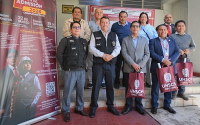 UNSCH Y UNAH intercambian buenas prácticas sobre el proceso de examen de admisión.