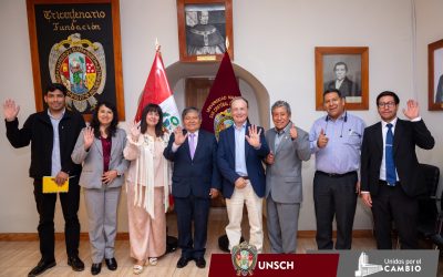 UNSCH Y AGENCIA ESPAÑOLA BUSCAN FORTALECER LA CALIDAD ACADÉMICA CON ESTÁNDARES INTERNACIONALES