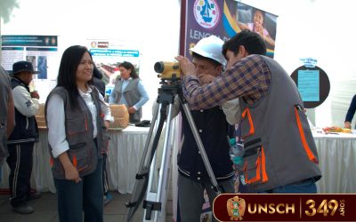 UNSCH desarrolla VI Expoferia de Orientación Vocacional