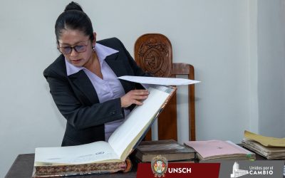 UNSCH recibe visita técnica del Archivo General de la Nación para optimizar su sistema archivístico