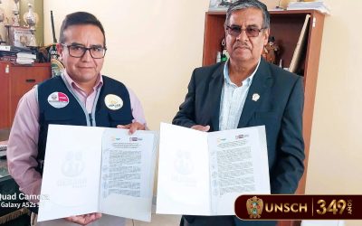 Facultad de Ciencias Agrarias y Red de Salud Ayacucho Norte suscriben convenio para fortalecer la formación académica y la investigación