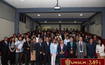 Facultad de Ciencias Biológicas de la UNSCH celebra su 23º aniversario de creación
