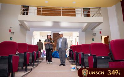 UNSCH culmina el mantenimiento de la Escuela Profesional de Ingeniería de Minas