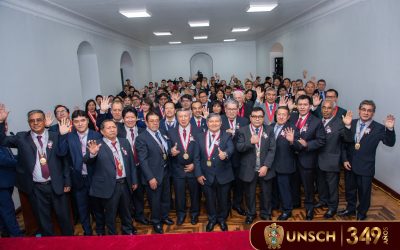 UNSCH celebra ceremonia central por su aniversario institucional