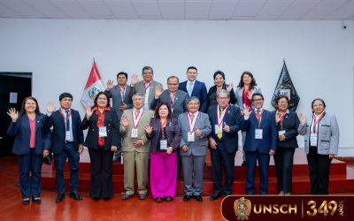 UNSCH reúne a rectores en Asamblea General de la AUNAP