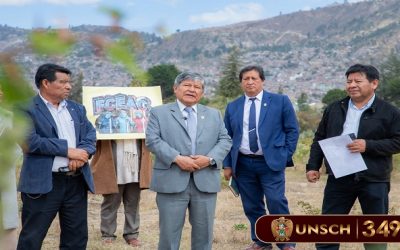 Autoridades verifican terreno para nuevo pabellón de FACEAC