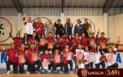 UNSCH realizó el Encuentro Interuniversitario Copa UNSCH 2026