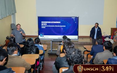 CONIDA desarrolla taller de astronomía para estudiantes de FISMA