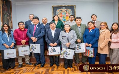 UNSCH y UNAH fortalecen cooperación en investigación e innovación