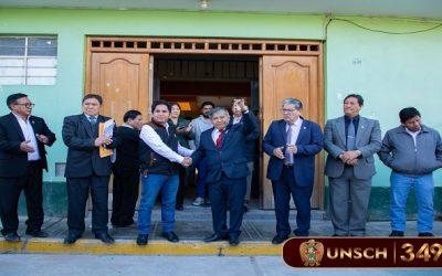 UNSCH recupera predio para fortalecer servicios universitarios