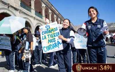 UNSCH impulsa limpieza de los ríos Alameda y Huatatas