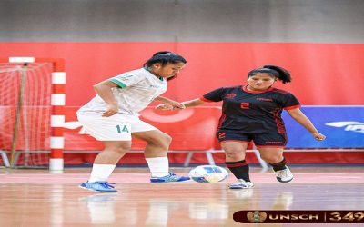 Futsal femenino de la UNSCH logra victoria en Lima 2026