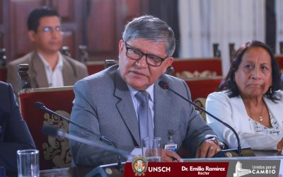 ¡RECTOR DE LA UNSCH PARTICIPA EN REUNIÓN CON EL PRESIDENTE DE LA REPÚBLICA Y PLANTEA MESA TÉCNICA PARA EVALUAR PRESUPUESTO Y AUMENTO DOCENTE!