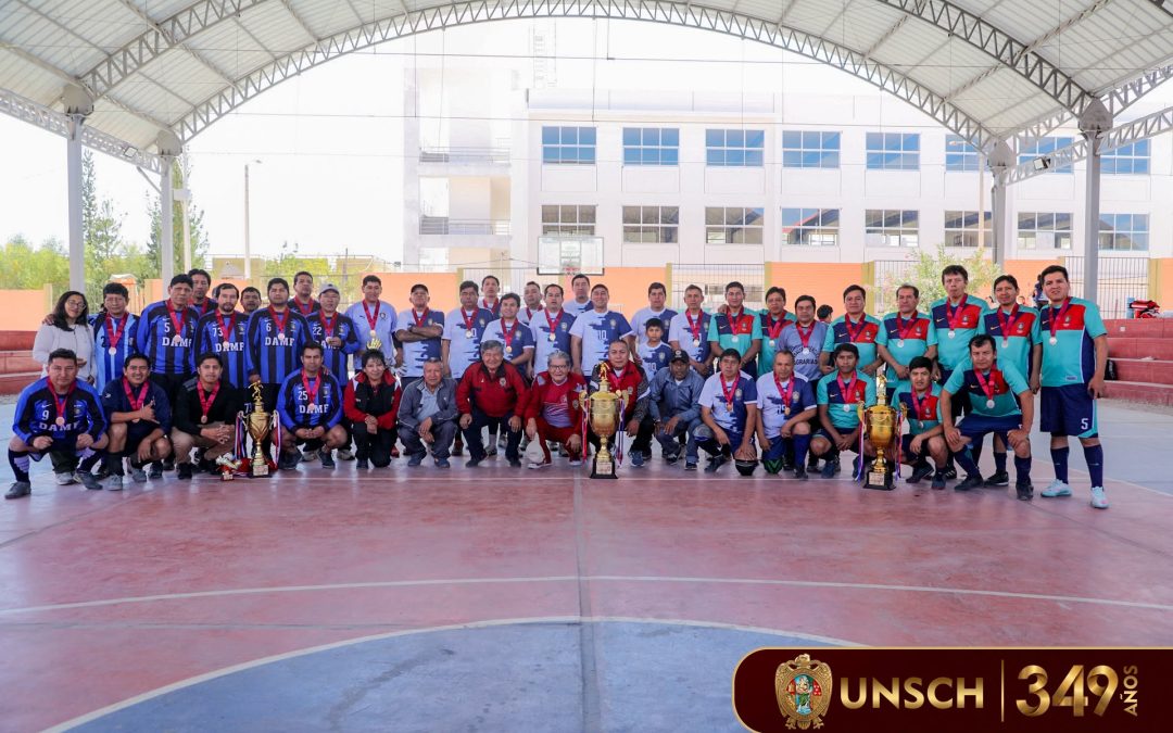 ¡CLAUSURA Y PREMIACIÓN DE LOS JUEGOS DEPORTIVOS INTERDEPARTAMENTOS ACADÉMICOS UNSCH 2026!