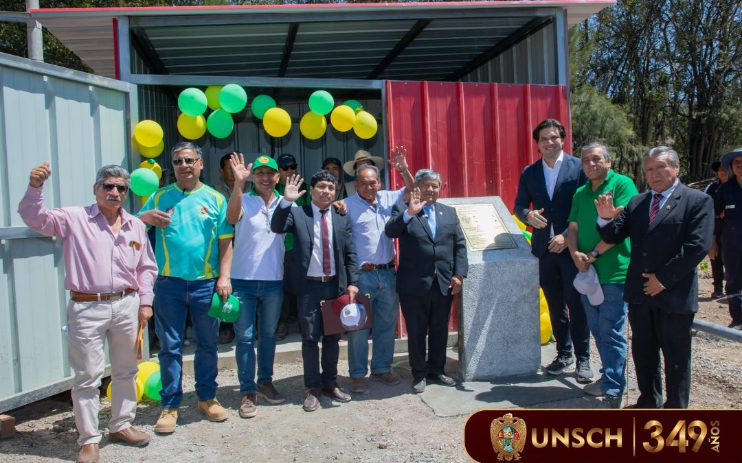 ¡DESPUÉS DE MUCHOS AÑOS, EL CENTRO EXPERIMENTAL WAYLLAPAMPA CONTARÁ CON AGUA!