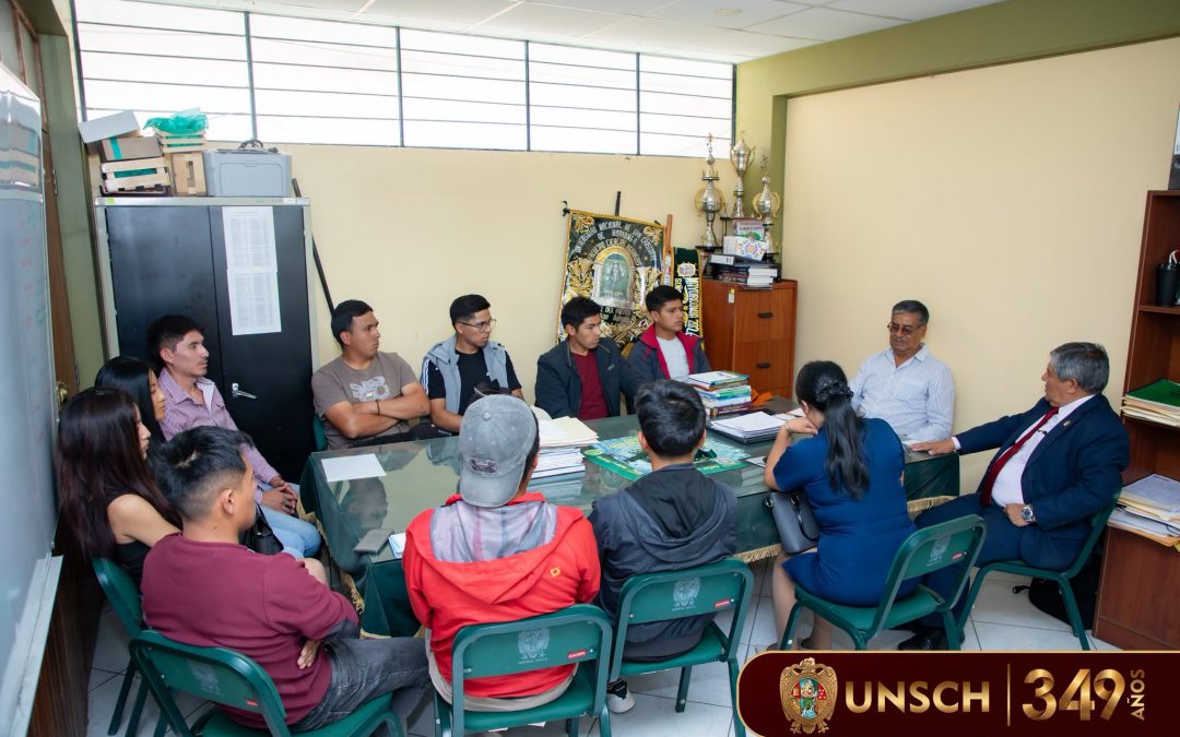 RECTOR DE LA UNSCH SUPERVISA CUMPLIMIENTO DE CONTRATACIÓN DE DOCENTES EN LAS DIFERENTES ESCUELAS PROFESIONALES