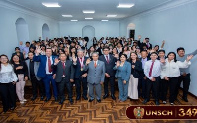 UNSCH conmemora primer aniversario de tres escuelas profesionales