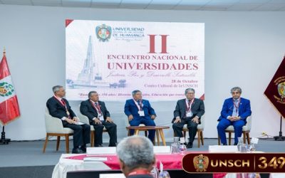 UNSCH inaugura II Encuentro Nacional de Universidades