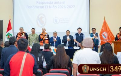 UNSCH PARTICIPA EN SEMINARIO REGIONAL DE RESPUESTA ANTE EL FENÓMENO EL NIÑO 2026-2027