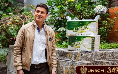 EGRESADO SANCRISTOBALINO IMPULSA EL EMPRENDIMIENTO AYACUCHANO CON SU MARCA DE PAPEL HIGIÉNICO “LLAMPU”